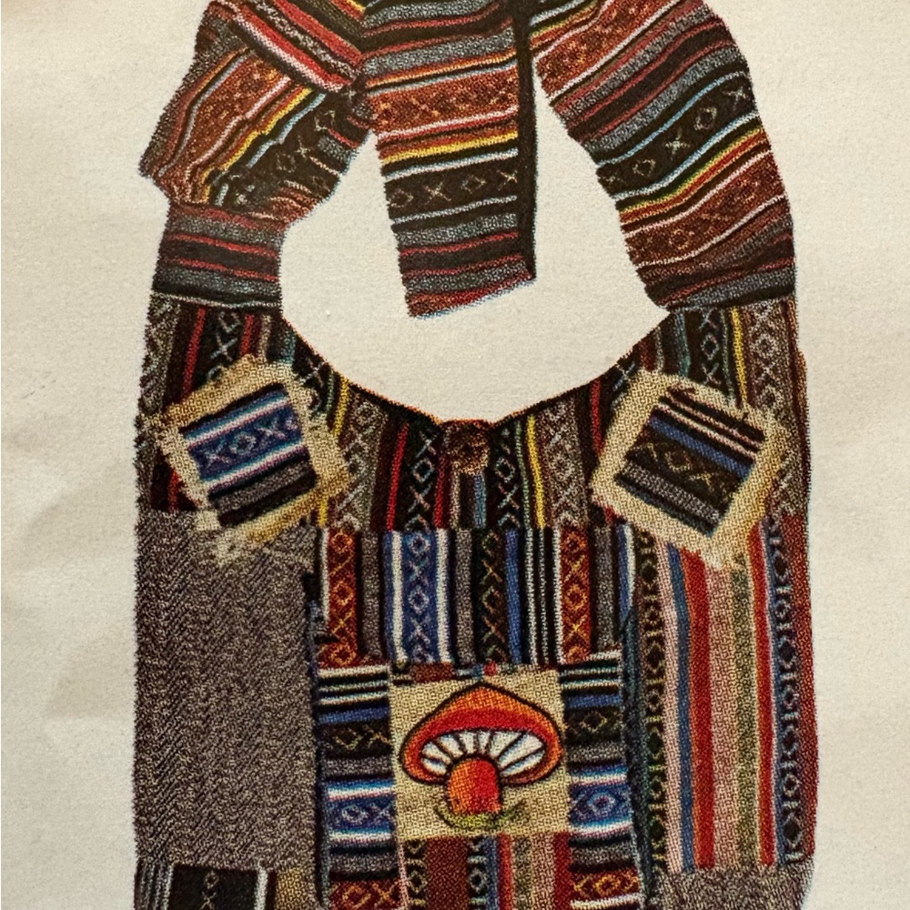 Multicolor Patterned Women's Bag - Picture 3 of 3
